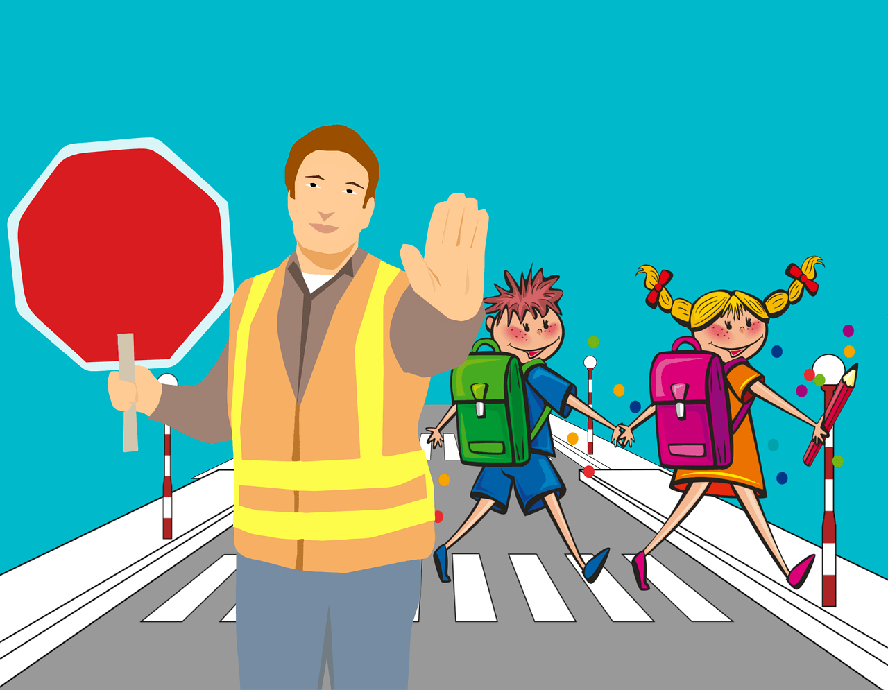 Cartoni animati sull’educazione stradale per insegnare le regole ai bambini